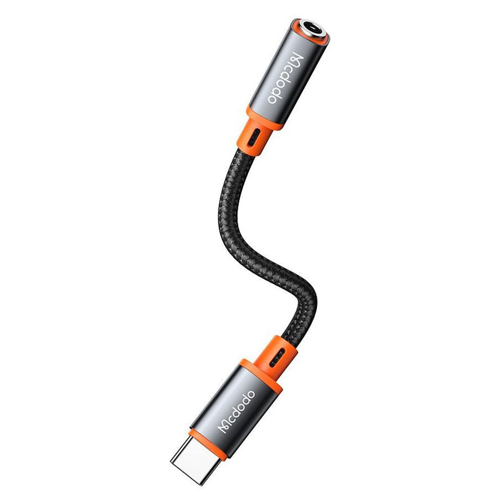 USB-C to 3.5mm McDodo CA-7561 Audio Adapter, Black