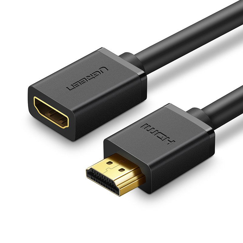 UGREEN HD107 HDMI Extension Cable, HDMI - HDMI, 4K, 1m, Black