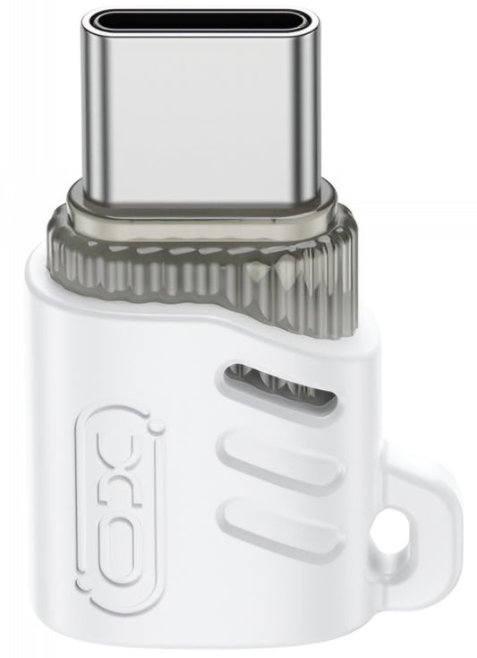 MicroUSB to USB-C Data and Charging Adapter XO Design NB256G, White
