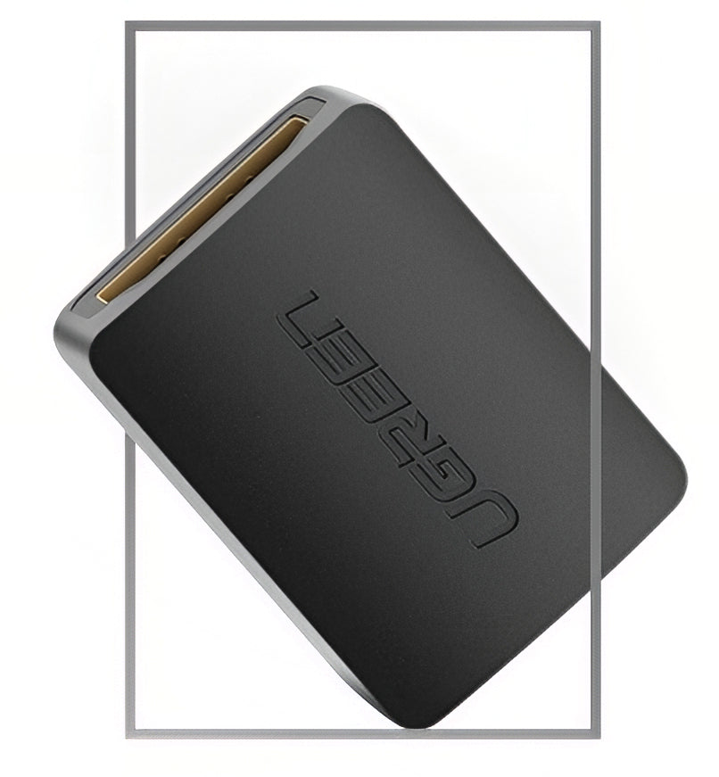 UGREEN HD112 Video Adapter, HDMI - HDMI, 4K, Black