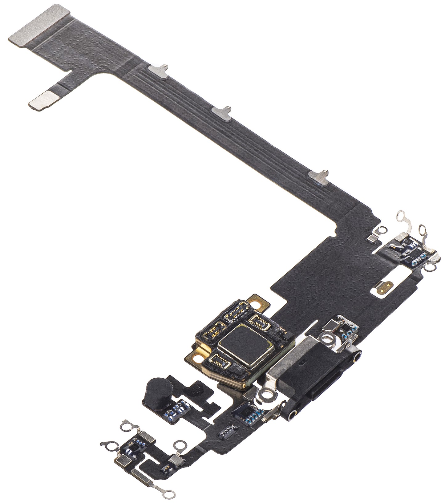 Headband with Charging Connector - Apple iPhone 11 Pro Max Microphone, Black