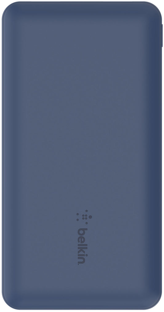 Belkin BoostCharge External Battery, 10000mAh, 15W, 1 x USB-C - 2 x USB-A, Navy BPB011btBL
