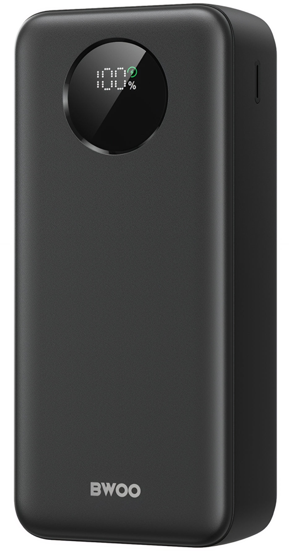 External Battery BWOO BO-P64, 30000mAh, 22.5W, QC + PD, 1 x USB-C - 2 x USB-A, Black