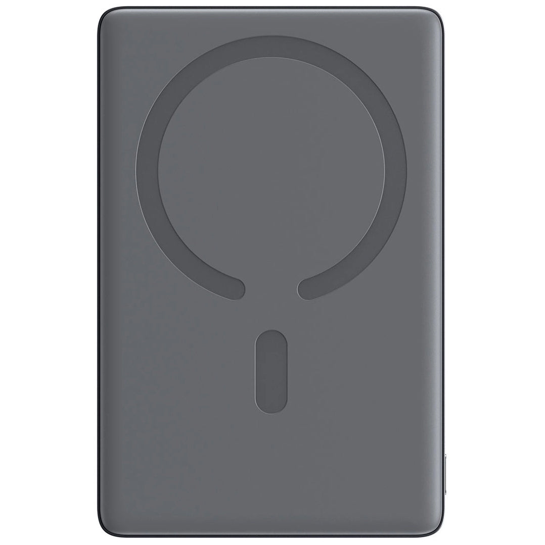 Joyroom JR-PBM08 Wireless External Battery, 5000mAh, 20W, PD + FQI, 1 x QI - 1 x USB-C, Grey