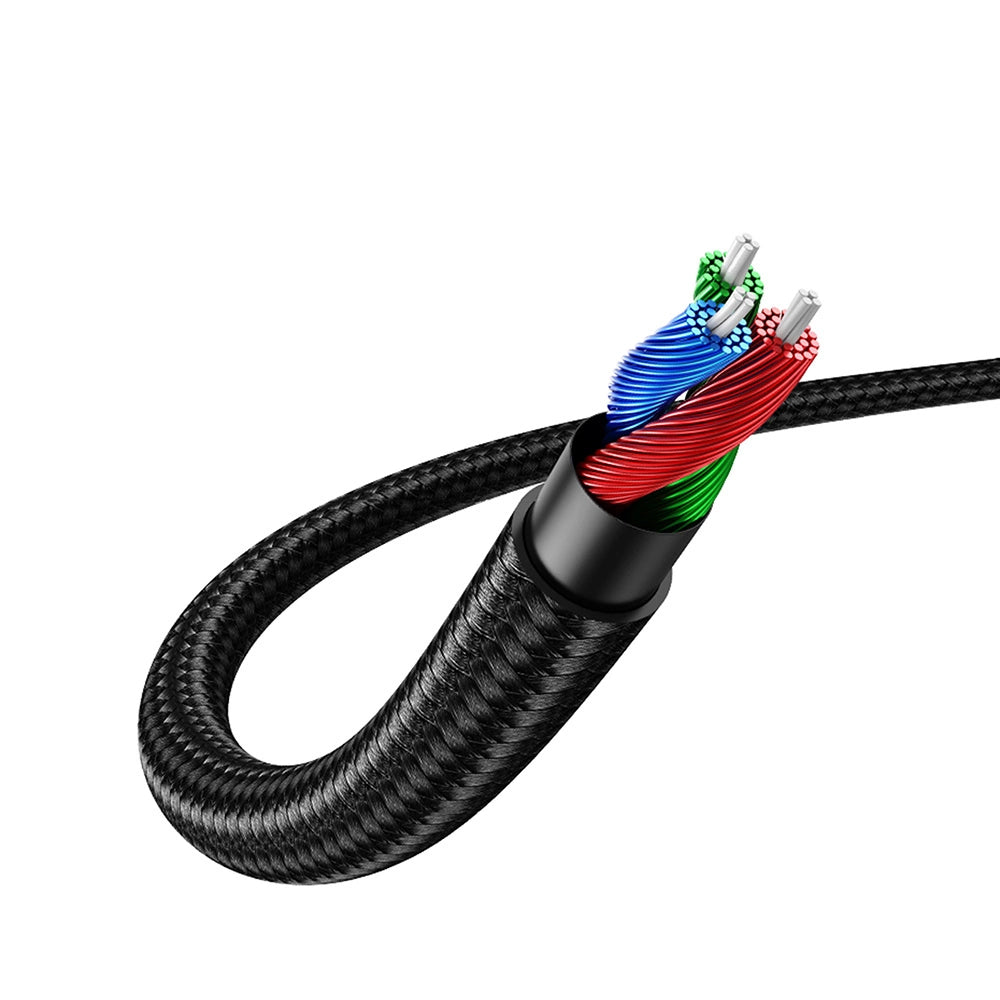 UGREEN AV112 Angled 3.5mm - 3.5mm Audio Cable, 1m, Blue