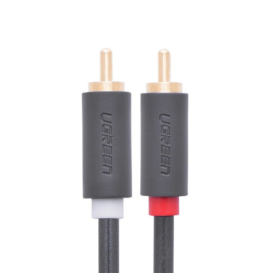 UGREEN AV104 Audio Cable, 2 x RCA - 2 x RCA, 2m, Black
