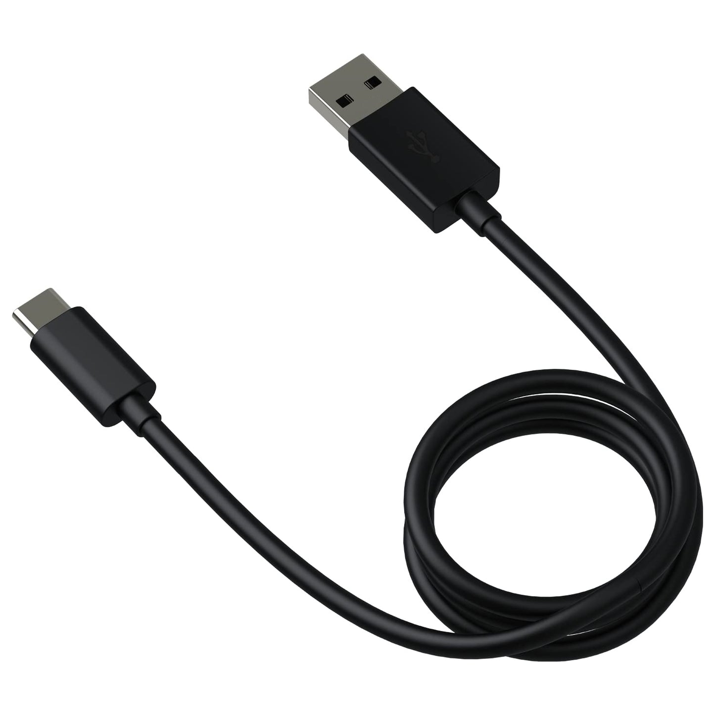 Data and Charging Cable USB-A to USB-C Motorola, 1m, Black S928D24352
