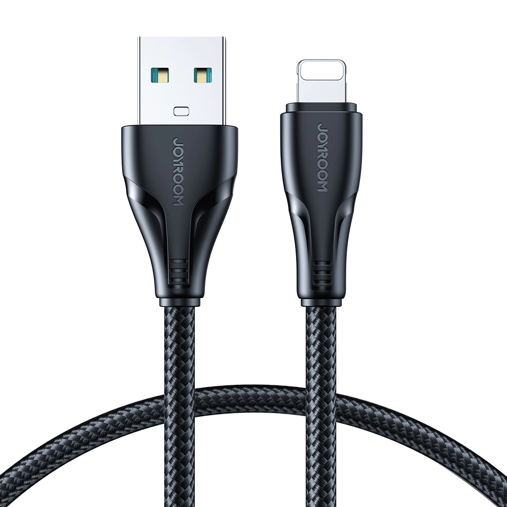 USB-A to Lightning Data and Charging Cable Joyroom S-A11, 18W, 1.2m, Black