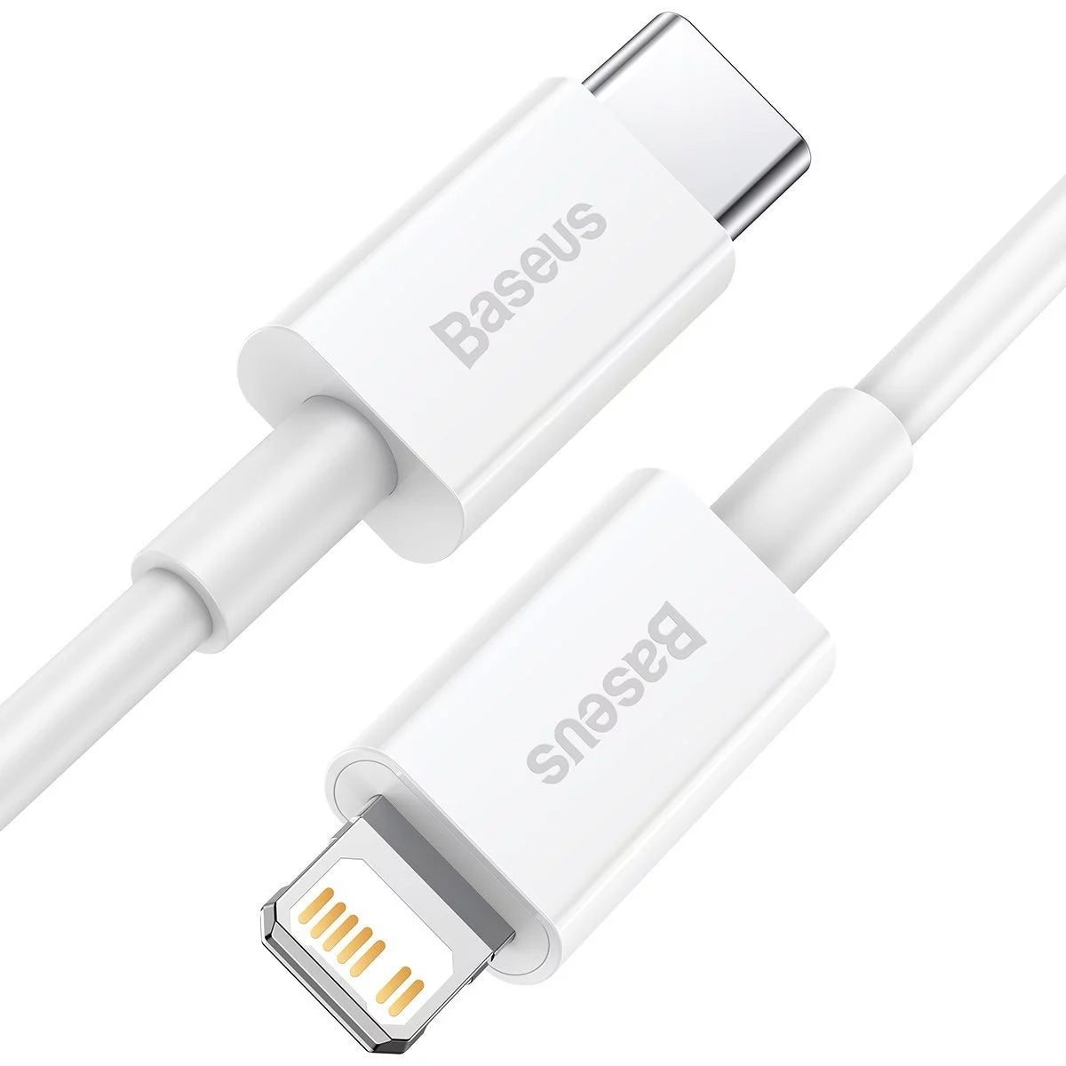 USB-C to Lightning Data and Charging Cable Baseus Superior Series, 20W, 1.5m, White CATLYS-B02