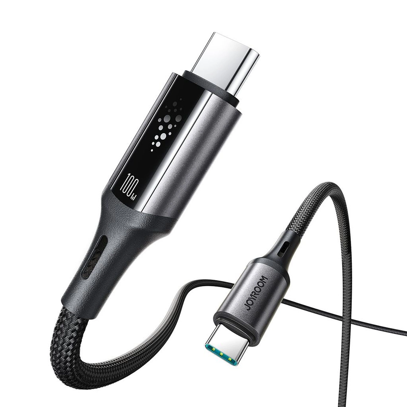 USB-C Data and Charging Cable - USB-C Joyroom S-A60 StarTalk, 100W, 1.2m, Black