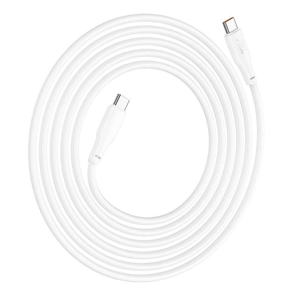 USB-C Data and Charging Cable - USB-C HOCO X93 USB-C, 100W, 2m, White