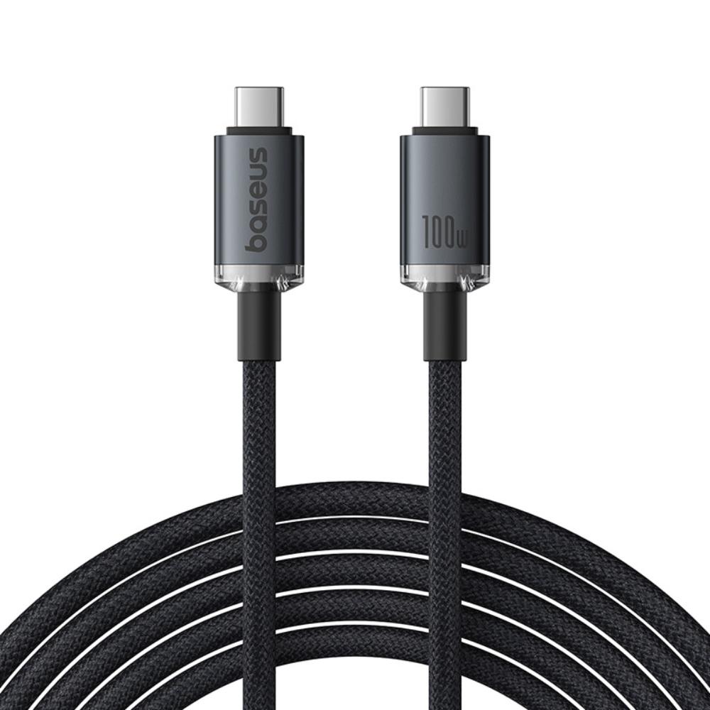 USB-C Data and Charging Cable - USB-C Baseus Crystal Shine Series, 100W, 1.5m, Black P10318204111-00
