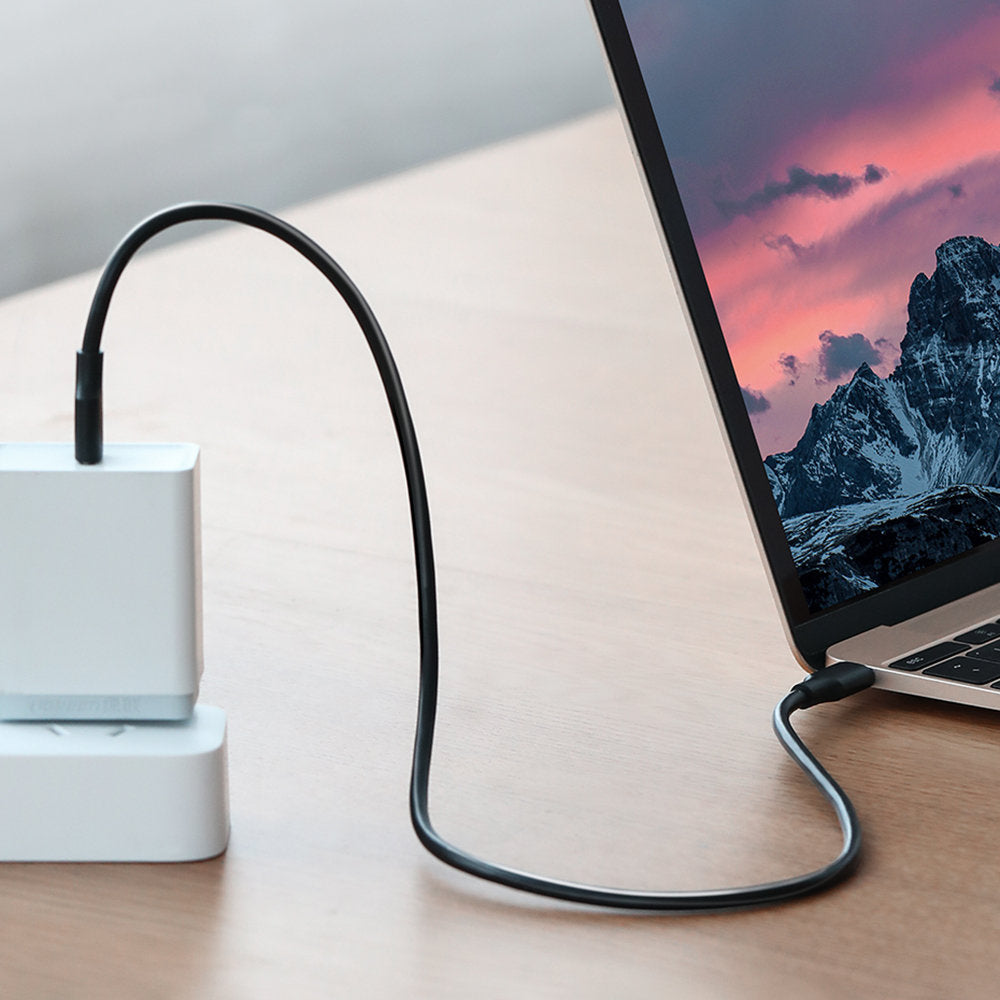 USB-C Data and Charging Cable - USB-C UGREEN US286, 60W, 2m, Black