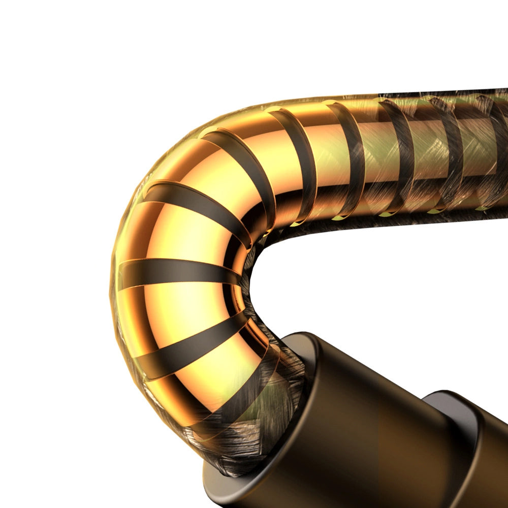 USB-C Data and Charging Cable - USB-C Joyroom S-A6 Angled, 100W, 1.2m, Black