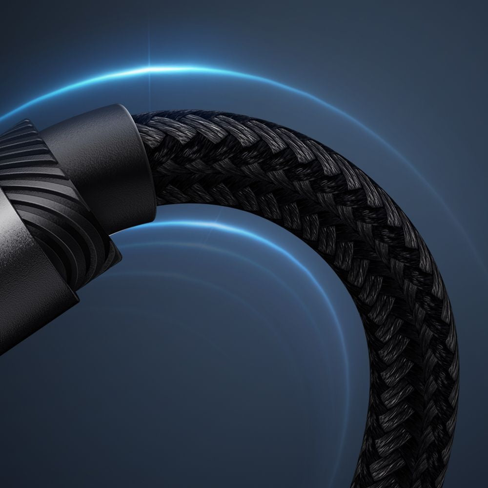 USB-A to Lightning Data and Charging Cable ColorWay CW-CBUL004, 18W, 1m, Black