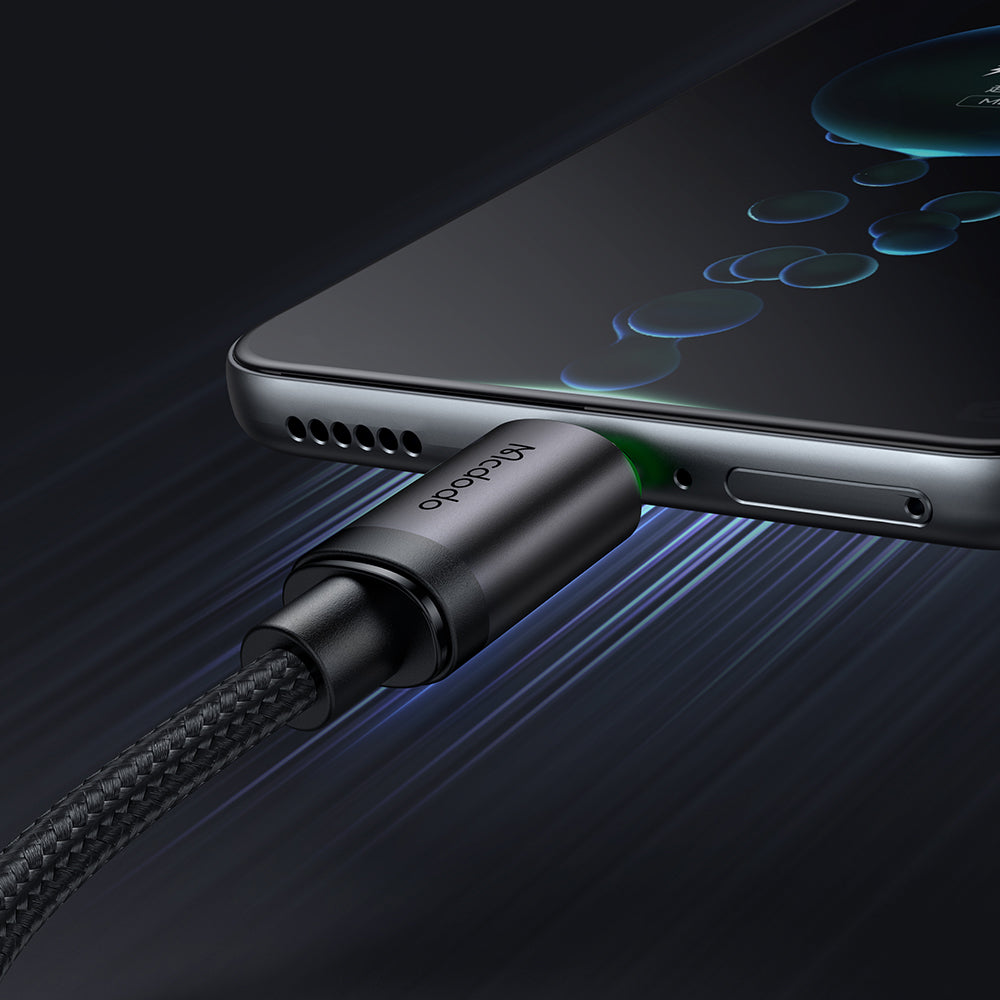 USB-A to microUSB Data and Charging Cable McDodo CA-3990, 18W, 1m, Black