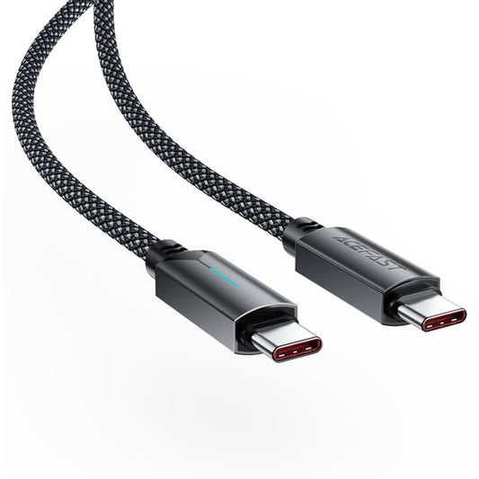 USB-C Data and Charging Cable - USB-C Acefast C19-03, 60W, 1.2m, Black