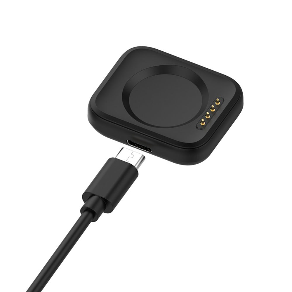 Techsuit TXC8 Charging Cable for Oppo Watch / OnePlus Watch Series, USB-A, Black