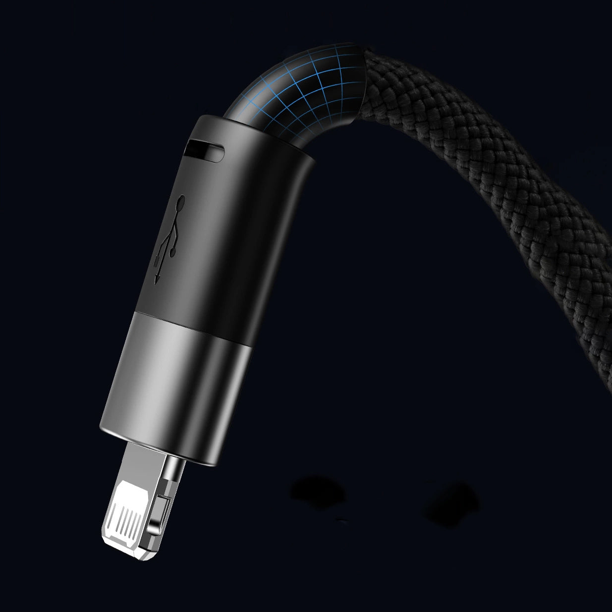 USB-A Charging Cable - Lightning / microUSB / USB-C Baseus StarSpeed 3in1, 20W, 1.2m, Black CAXS000001