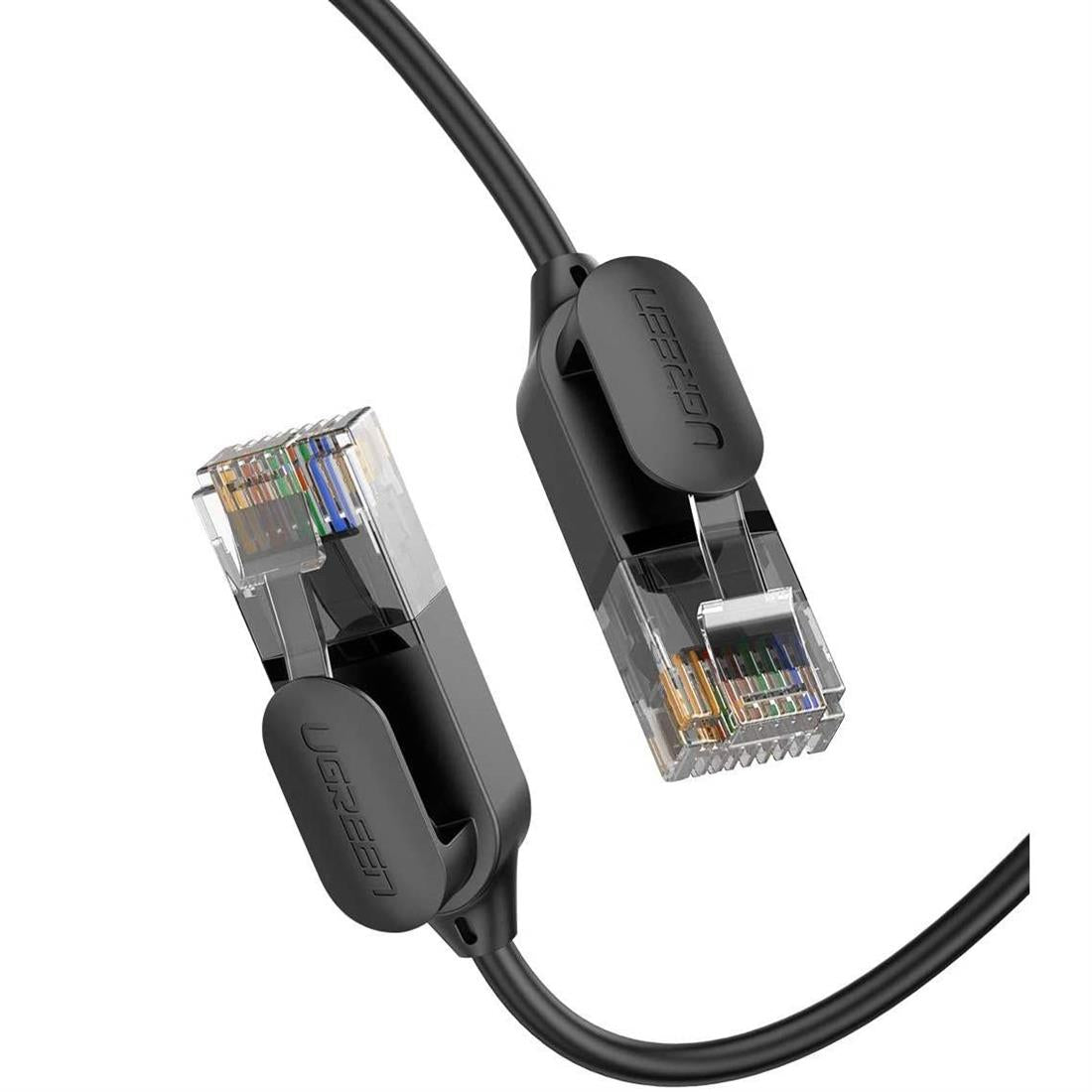 Network Cable UGREEN NW122, UTP, Cat6A, 10m, Black