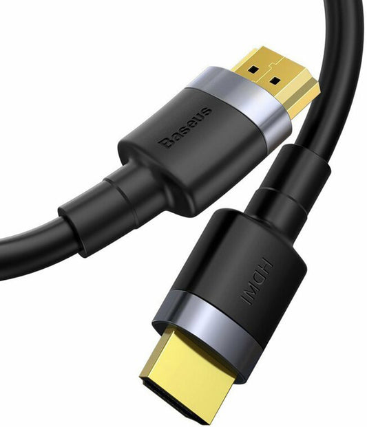 Baseus Cafule Video Cable, HDMI - HDMI, 4K, 5m, Black CADKLF-H01