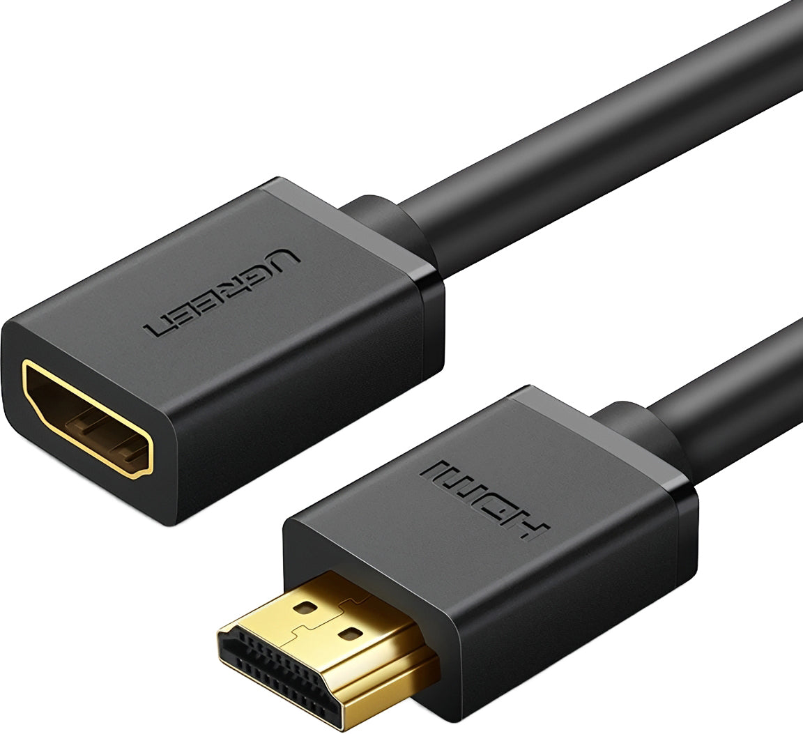 UGREEN HD107 HDMI Extension Cable, HDMI - HDMI, 4K, 3m, Black