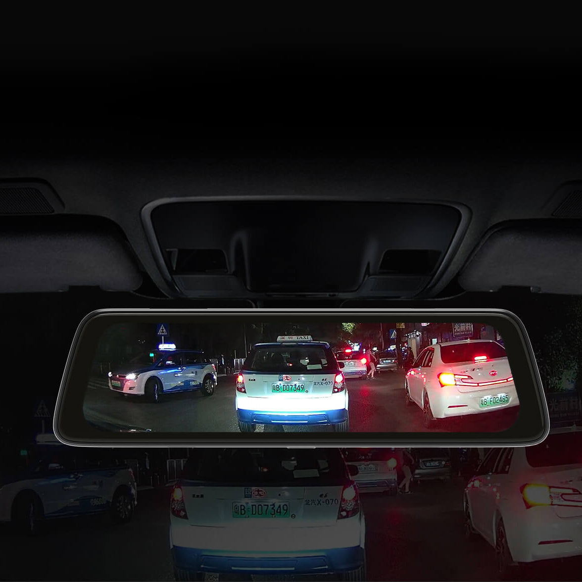 DDPAI Mola E3 Front and Rear Car Camera, 2K, Wi-Fi
