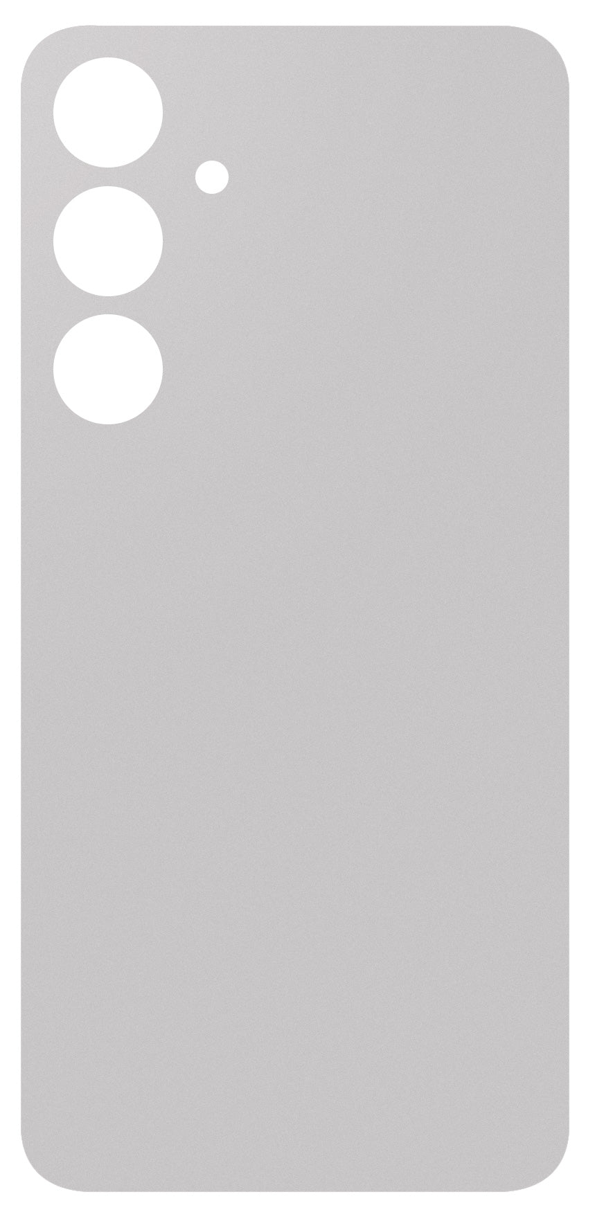 Battery Cover compatible with Samsung Galaxy S24+ S926, Gray