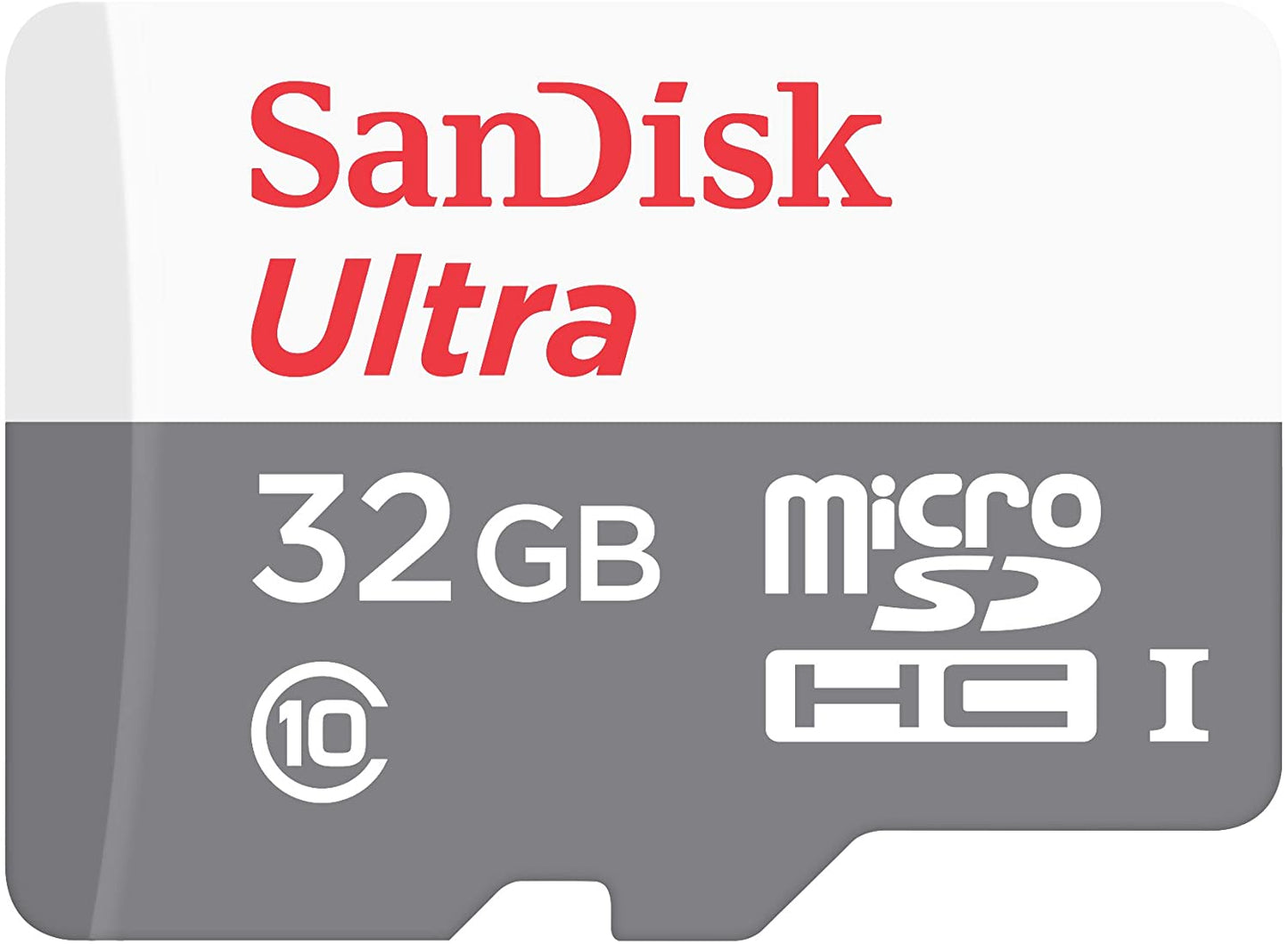 SanDisk Ultra microSDHC Memory Card, 32Gb, Class 10 SDSQUNR-032G-GN3MN