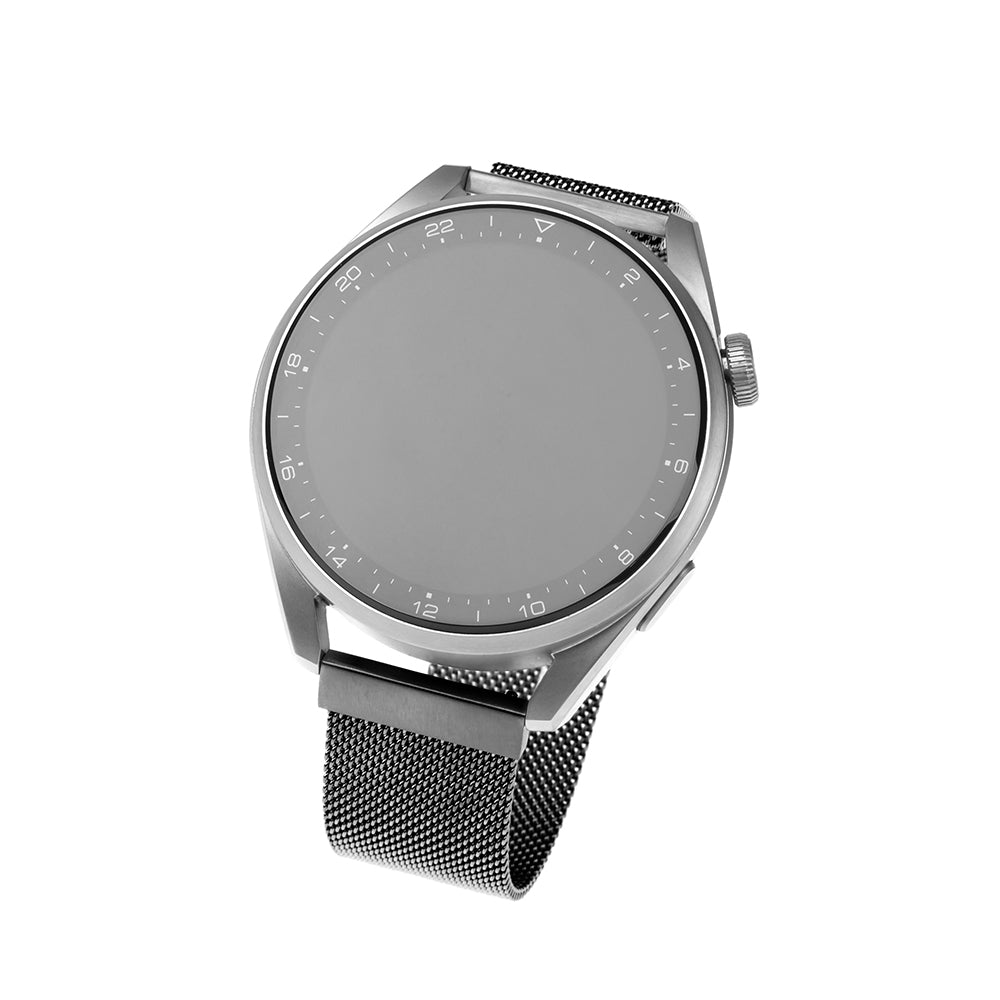 Fixed Mesh Strap for Huawei Watch / Garmin Watch Series, 18mm, Black