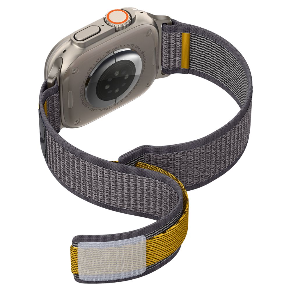 Spigen Athlex Air Strap for Apple Watch 49mm / 46mm / 45mm / 44mm Series, Grey