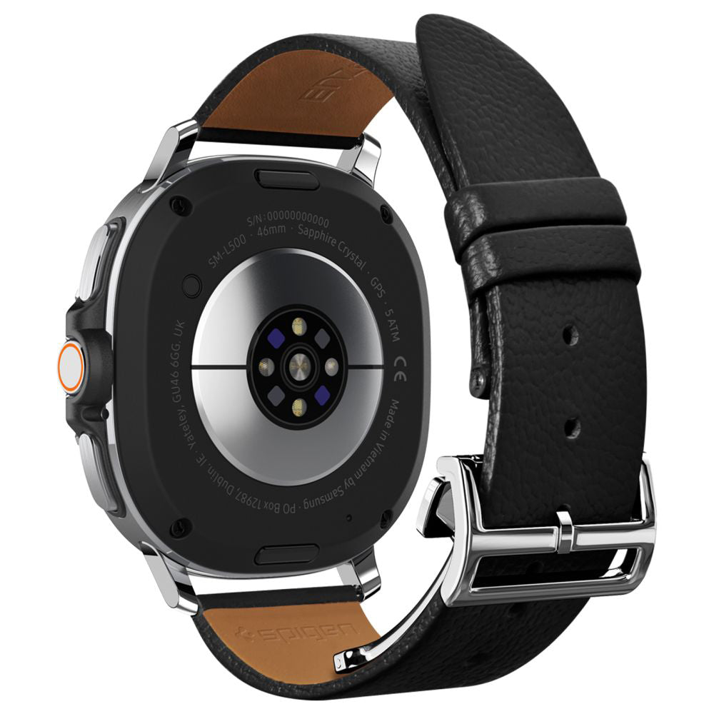 Spigen Enzo Strap for Samsung Galaxy Watch8 / Watch8 Classic Series, Black