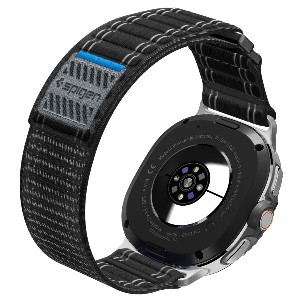 Spigen WBF0 Strap for Samsung Galaxy Watch8 / Watch8 Classic Series, Black AMP10153