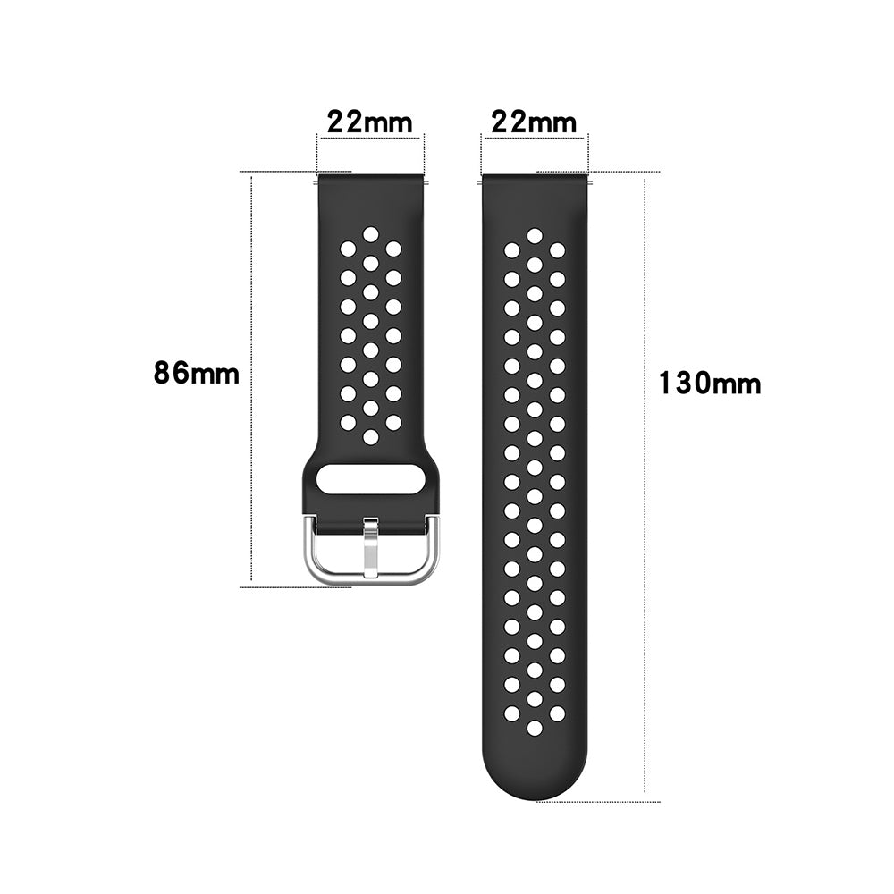 Techsuit W004 Strap for Samsung Galaxy Watch / Huawei Watch Series, 22mm, Pink
