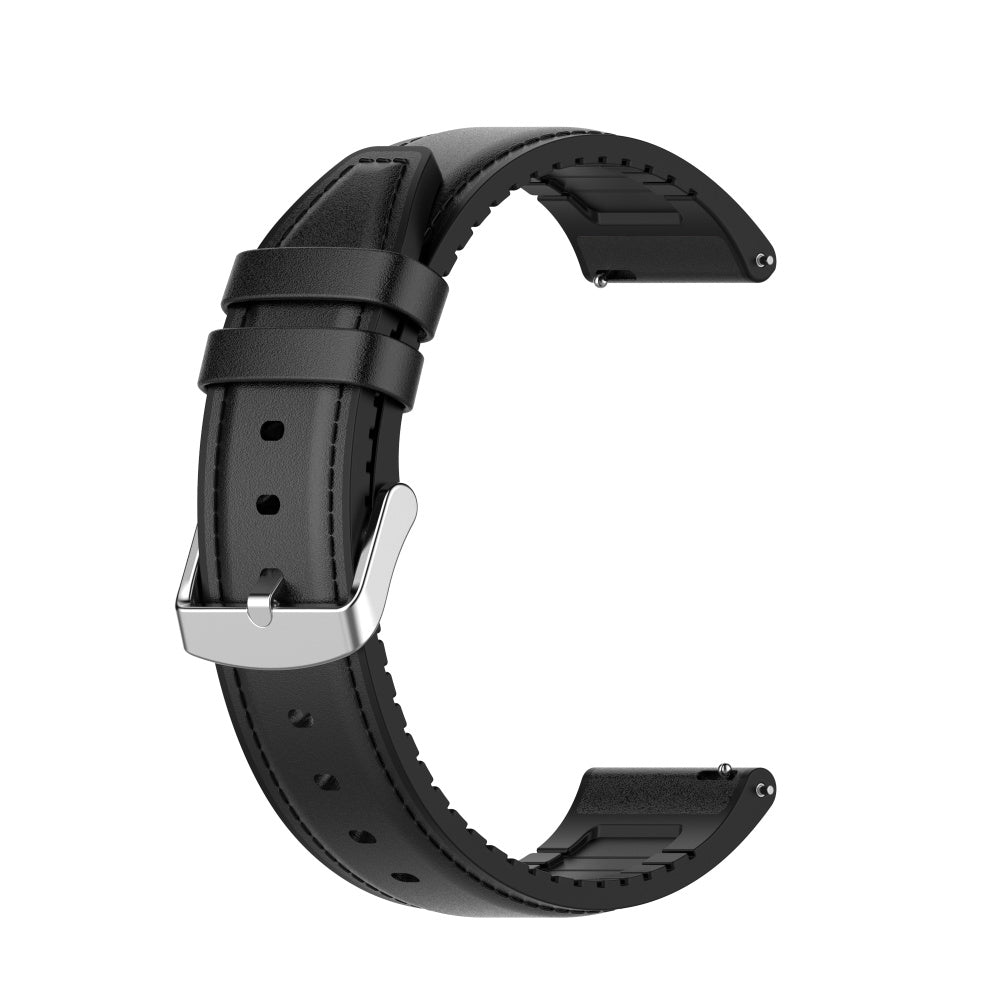Techsuit W007 Strap for Samsung Galaxy Watch / Huawei Watch Series, 20mm, Black