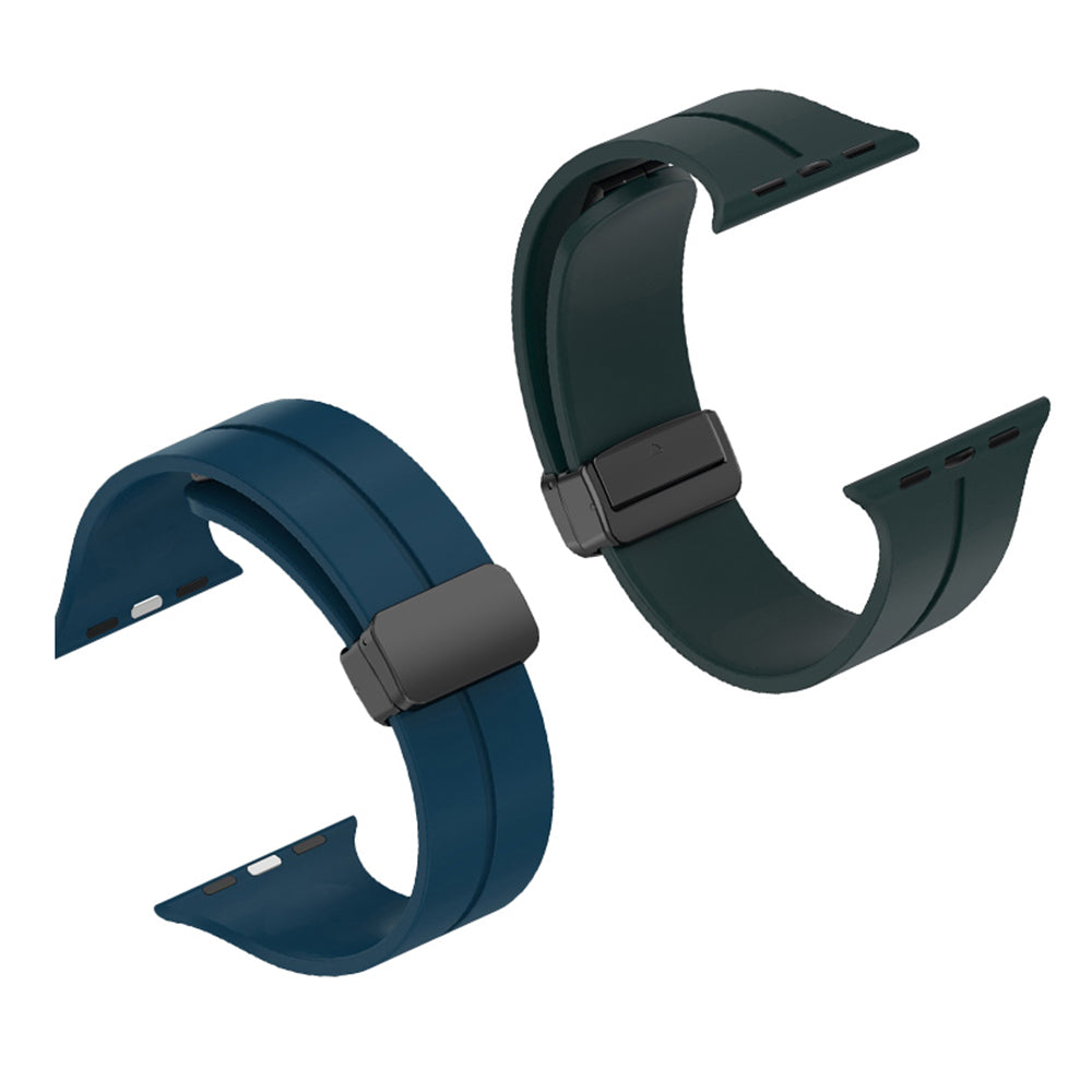 Techsuit W011 Strap for Apple Watch 42mm / 41mm / 40mm / 38mm Series, Green