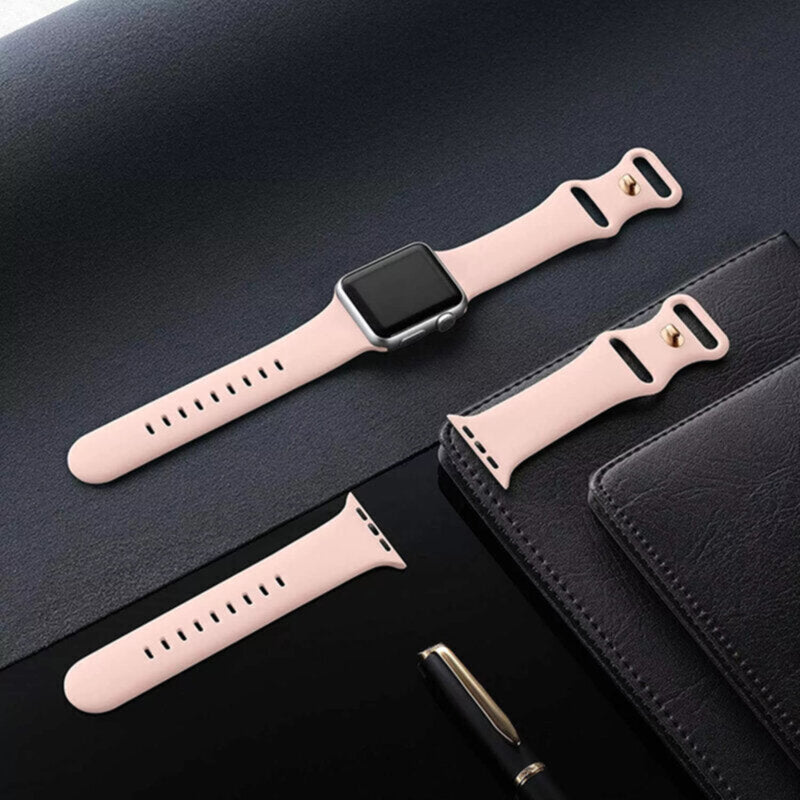 Techsuit W031 Strap for Apple Watch 49mm / 46mm / 45mm / 44mm / 42mm Series, Dark Purple