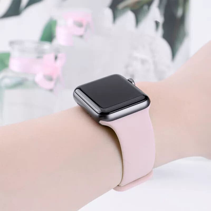 Techsuit W031 Strap for Apple Watch 49mm / 46mm / 45mm / 44mm / 42mm Series, Dark Purple