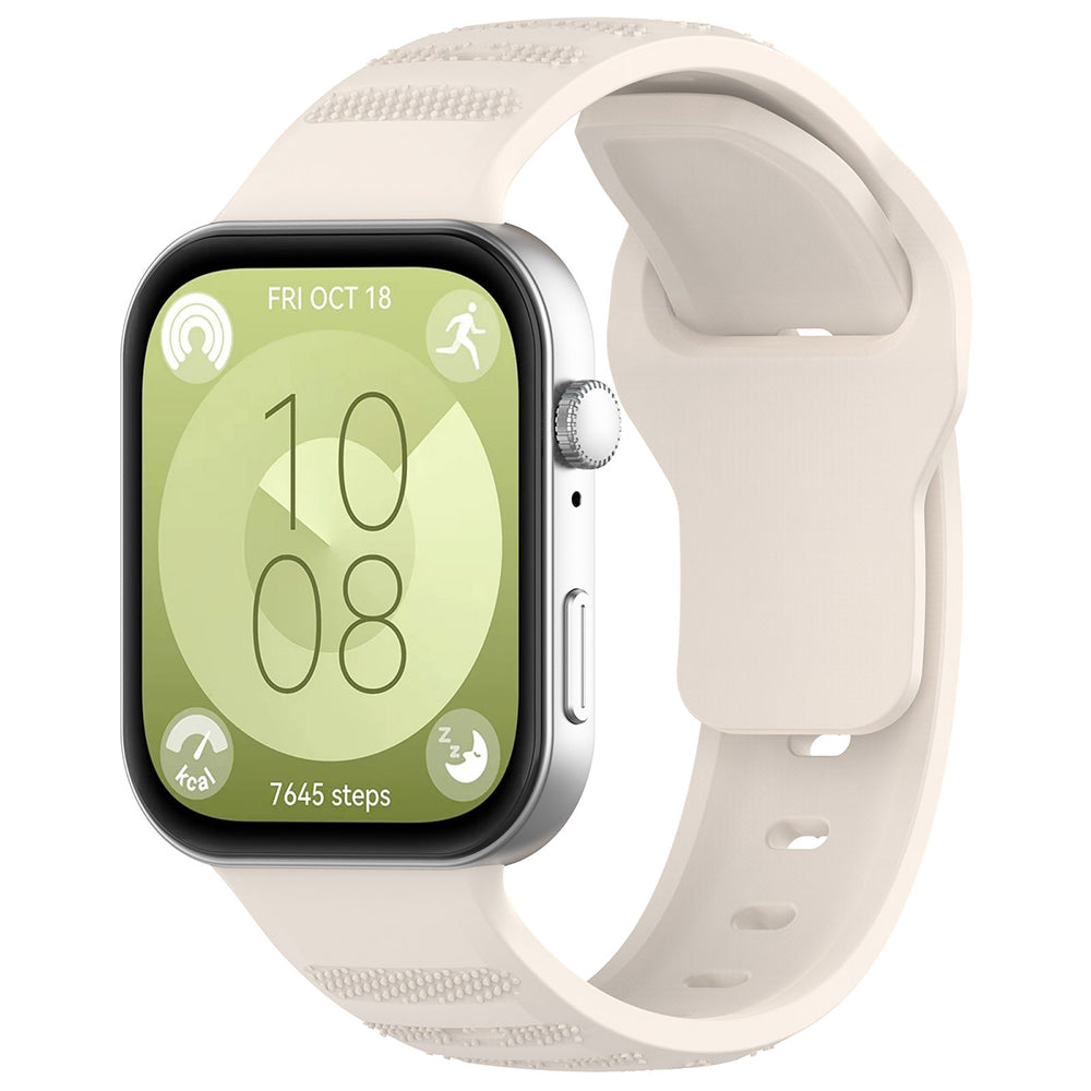 Techsuit W050 Strap for Huawei Watch Fit 4 Pro / Fit 4 / Fit 3, Beige
