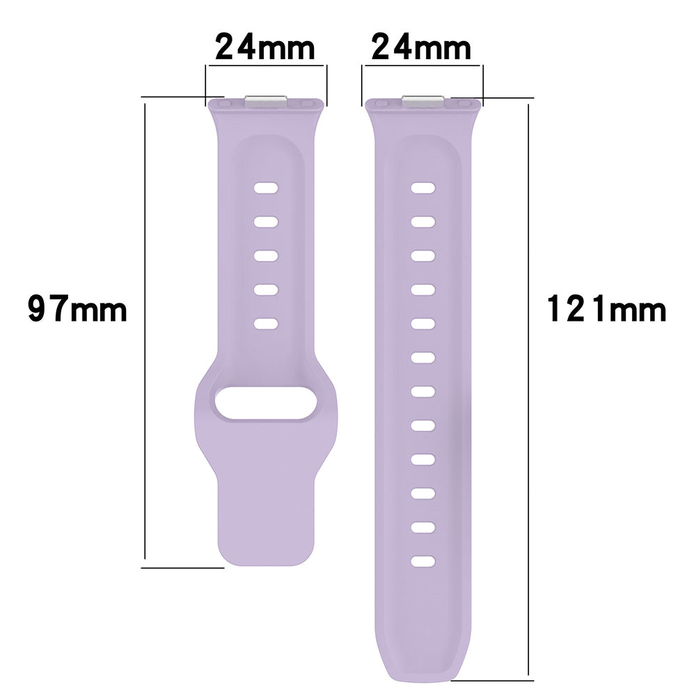 Techsuit W050 Strap for Huawei Watch Fit 4 Pro / Fit 4 / Fit 3, Purple