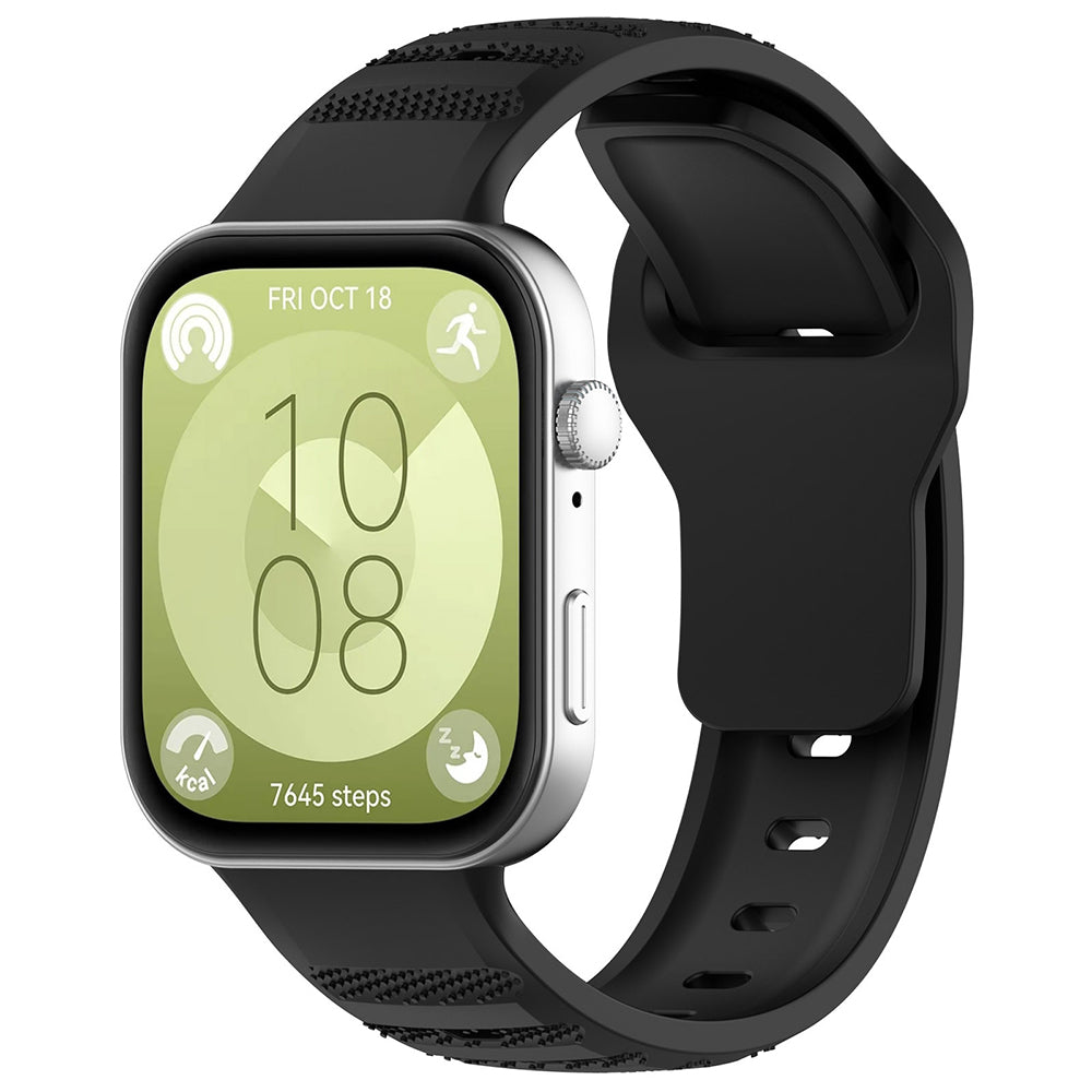 Techsuit W050 Strap for Huawei Watch Fit 4 Pro / Fit 4 / Fit 3, Black