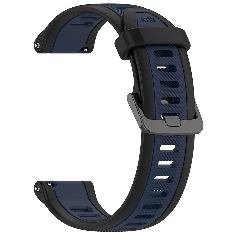 Techsuit W053 Strap for Huawei Watch / Garmin Watch Series, 18mm, Dark Blue