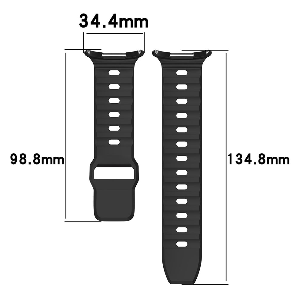 Techsuit W055 Strap for Samsung Galaxy Watch Ultra, Navy Blue