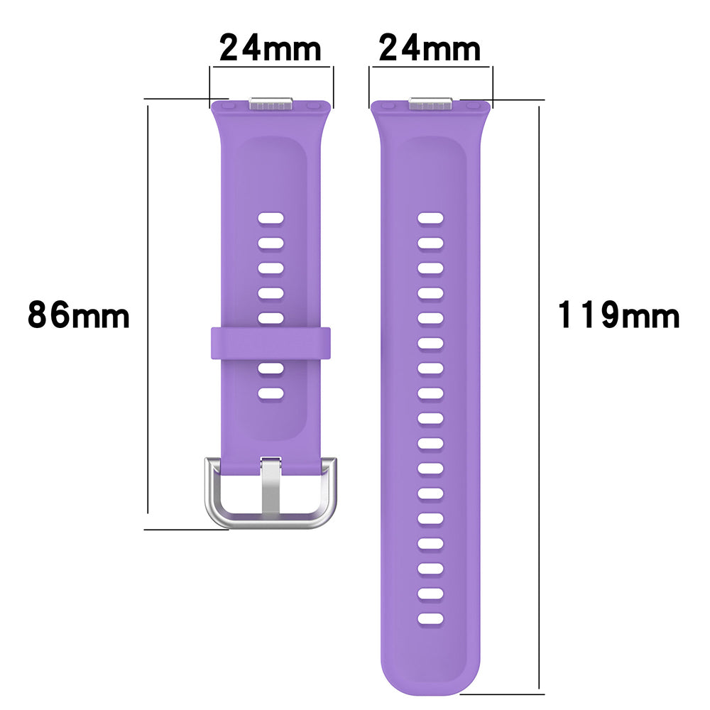 Techsuit W061 Strap for Huawei Watch Fit 4 Pro / Fit 4 / Fit 3, Light Green