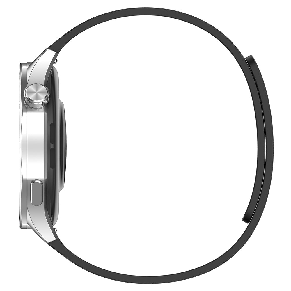 Techsuit W074 Strap for Huawei Watch / Garmin Watch Series, 18mm, Black Red