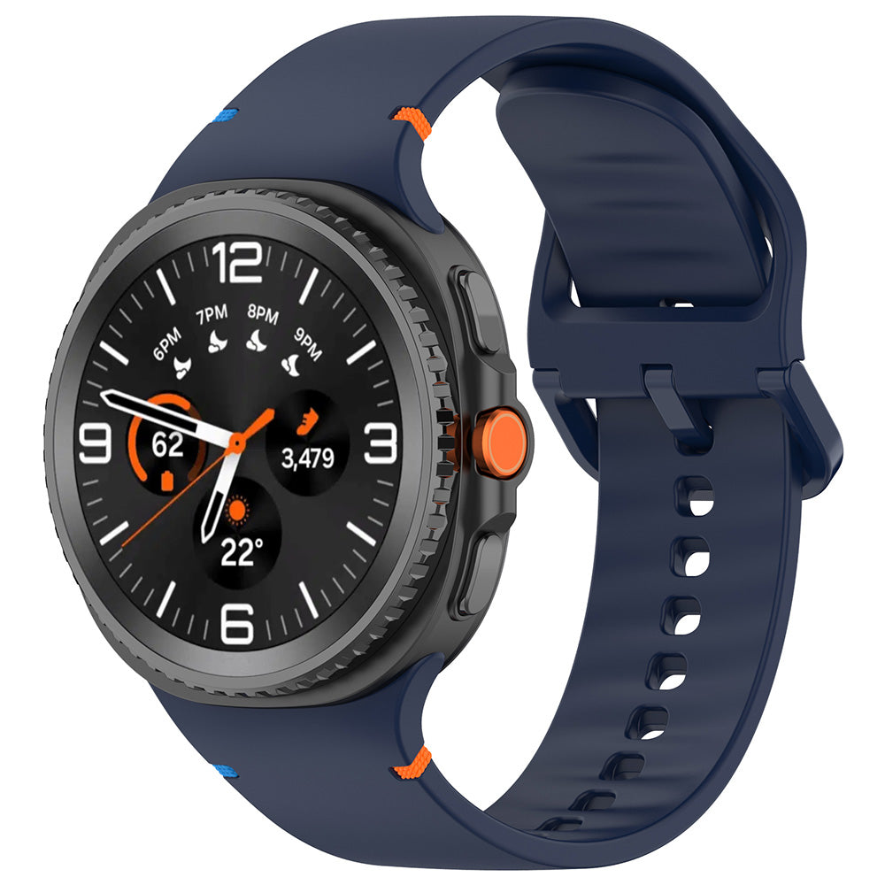 Techsuit W079 Strap for Samsung Galaxy Watch9 / Watch8 / Watch8 Classic Series, Navy Blue