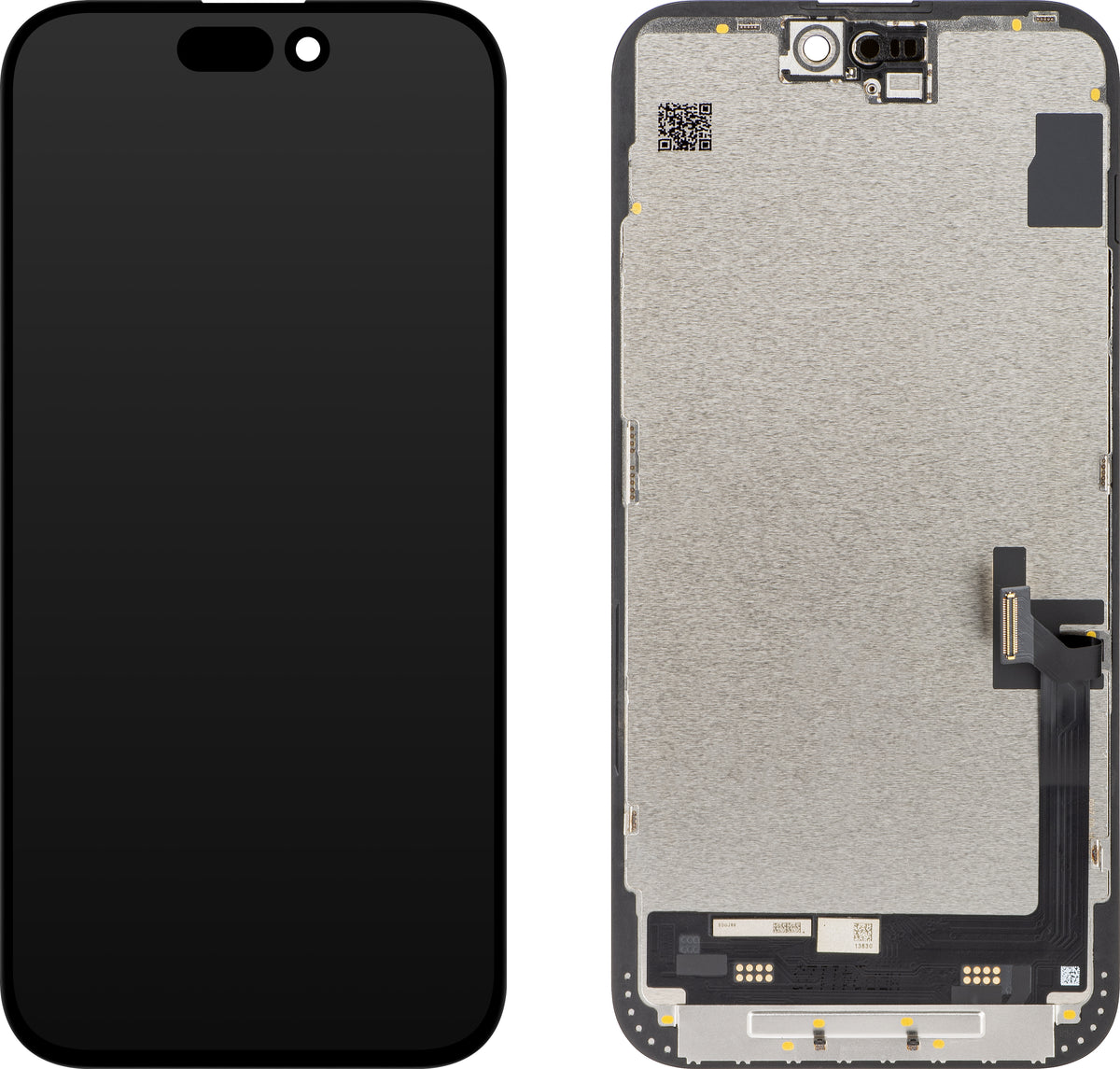 JK Touchscreen Display for Apple iPhone 15 Plus, with Frame, Movable In-Cell IC LCD Version, Black