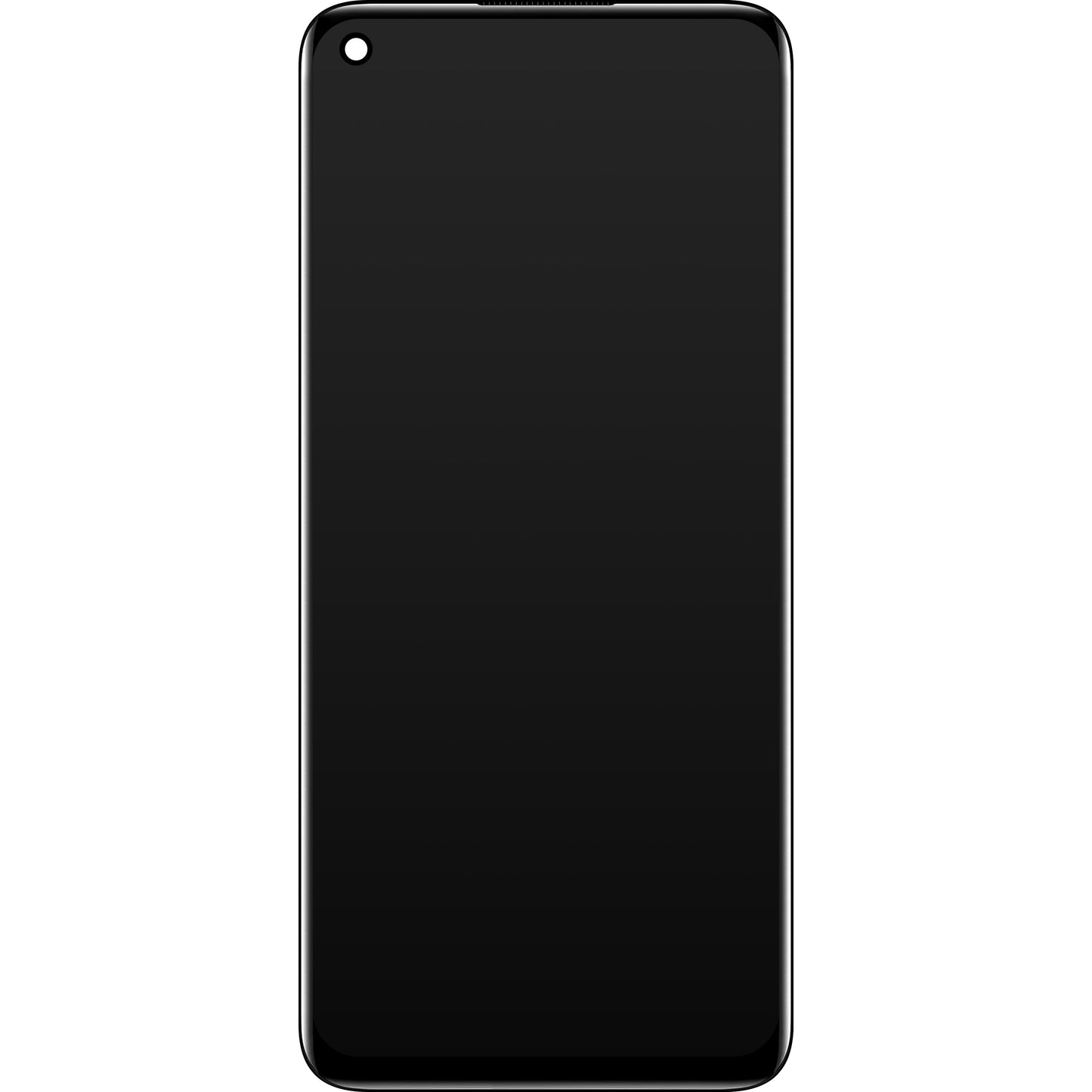 Oppo A96 Touchscreen Display with Frame, Black, Service Pack 4130058
