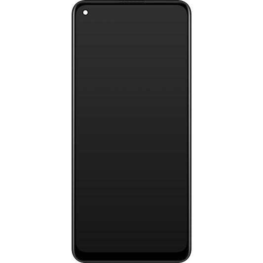 Touchscreen Display Oppo F19 Pro+ 5G / A95 5G / Reno5 Z / A94 5G, with Frame, Black, Service Pack 4908719