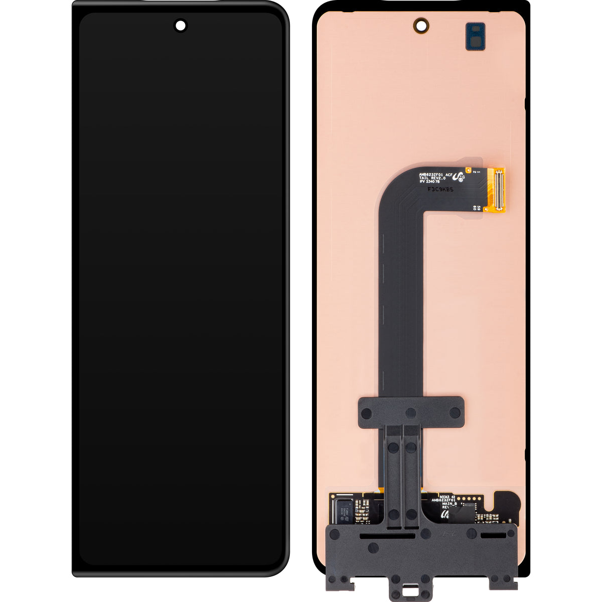 Samsung Galaxy Z Fold3 5G F926 Touchscreen Display, Sub Outer, Service Pack GH82-26238A